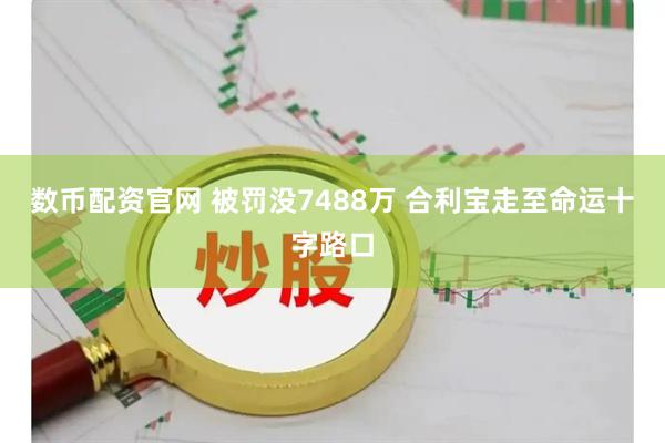 数币配资官网 被罚没7488万 合利宝走至命运十字路口