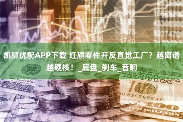 凯狮优配APP下载 红旗零件开反直觉工厂？越离谱越硬核！_底盘_刹车_音响